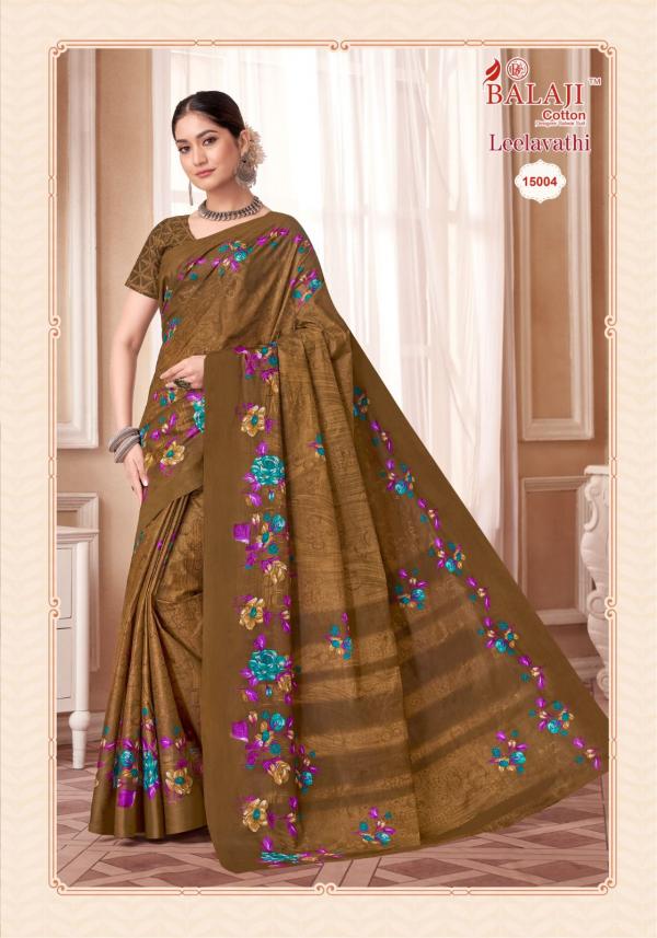 Balaji Leelavathi Vol-15 – Cotton Sarees